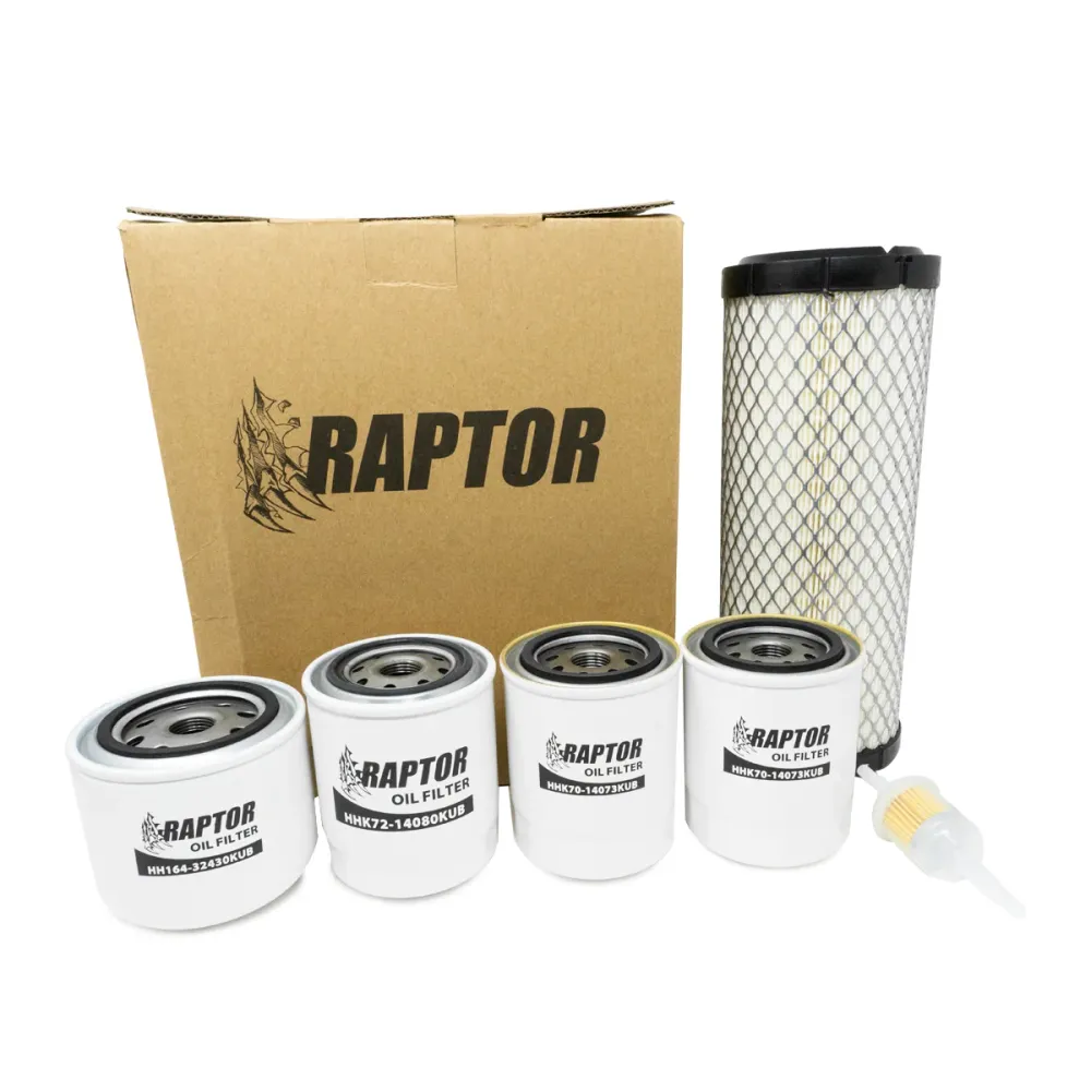 Vouwbare achtervleugel Raptor Filter Kit Kubota RTV1100 77700-01820