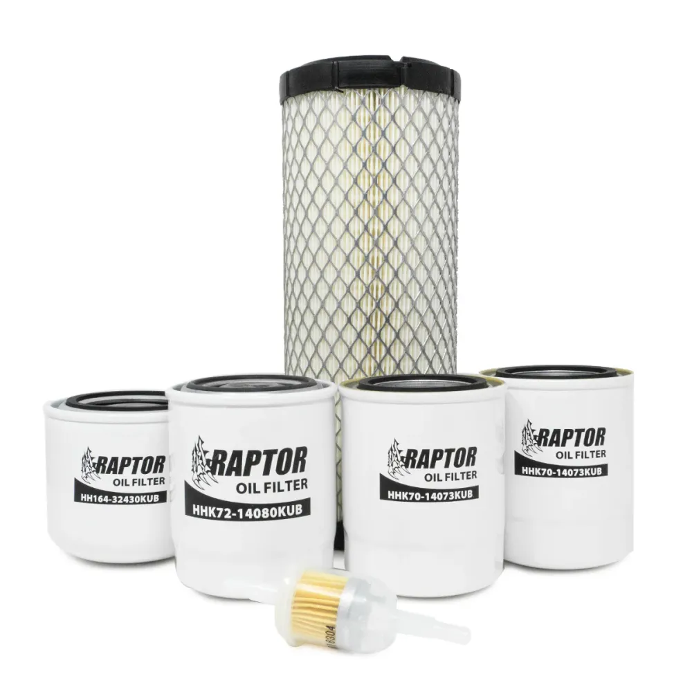 Vouwbare achtervleugel Raptor Filter Kit Kubota RTV1100 77700-01820