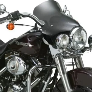 Stinger Windshield Dark Smoke Harley-Davidson voor gebogen ruiten