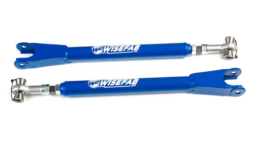 Wisefab Rear Camber Arms BMW E36 & E46 (inc M3) transparante fles