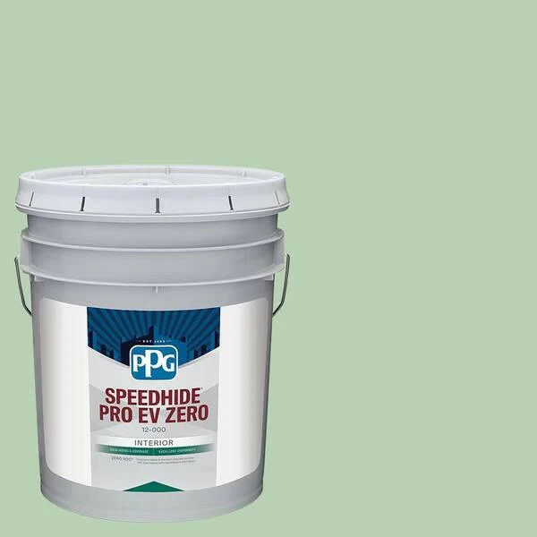 Speedhide Pro EV Flat Interior Paint, Lime Taffy met 2 refills