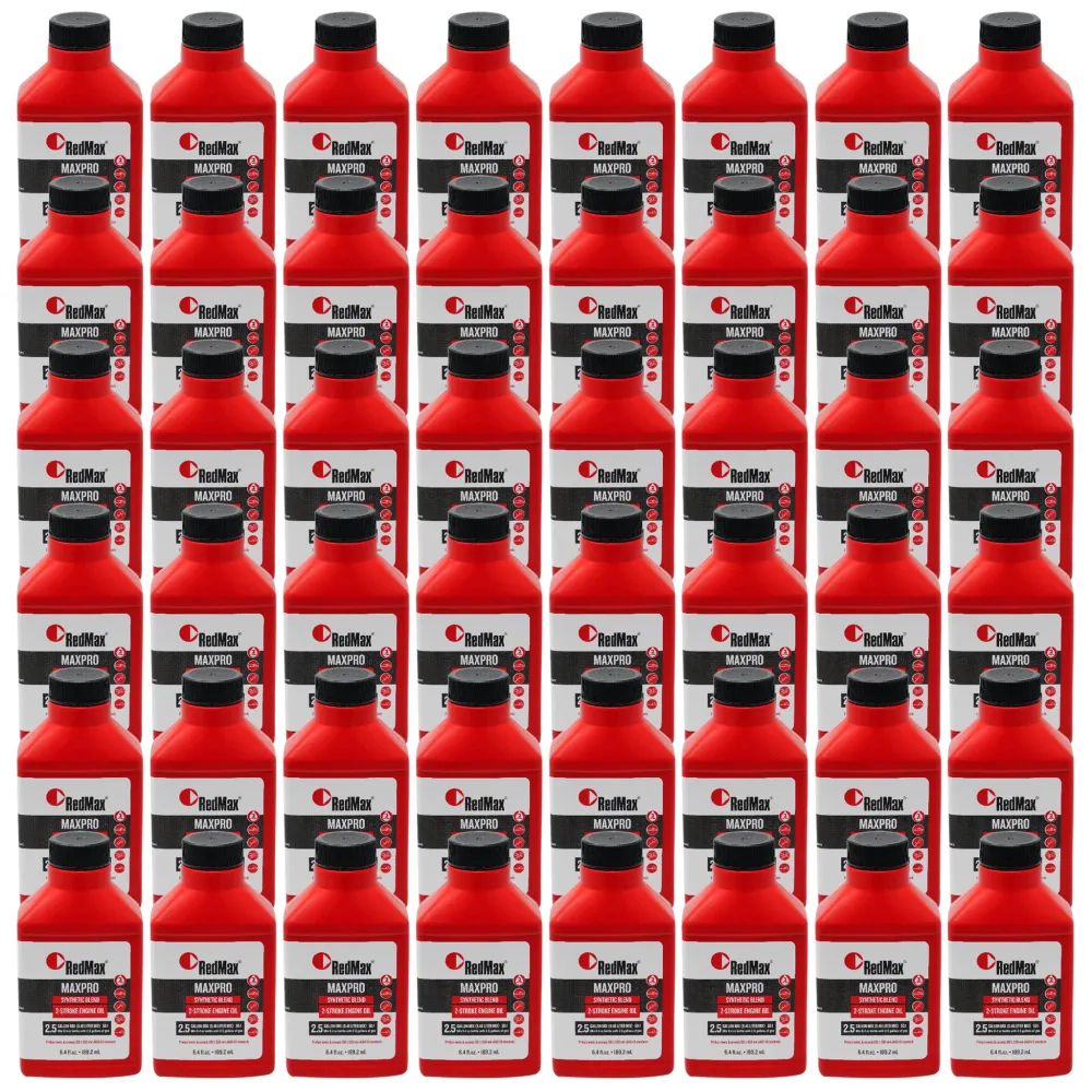 Voorruit wisserarm 48PK RedMax 598817703 MaxPro 2-Cycle Oil 2.5 Gallon Mix 6.4 Oz.