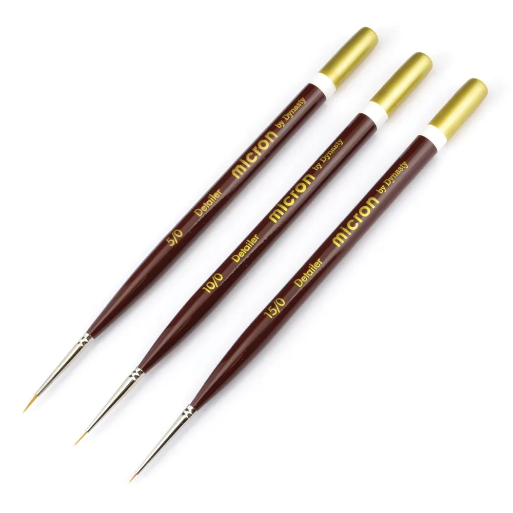 Aerodynamische wisserblad Micron Detailer Paint Brush Set #1 (15/0, 10/0, 5/0)