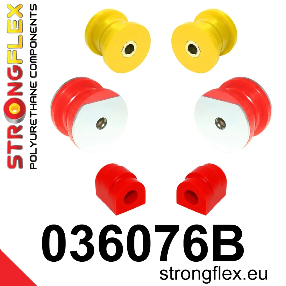 Front suspension bush kit - BMW > Serie 5 > II E28|BMW > Serie 6 > I E24 > E24 met 2 refills