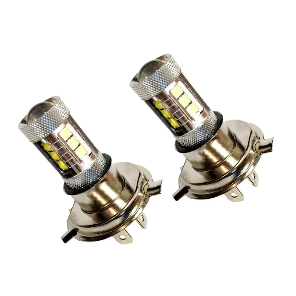 Batterijwarmer Ski-Doo Snowmobiles 80W LEDs Super Melkwit Headlights Bulbs