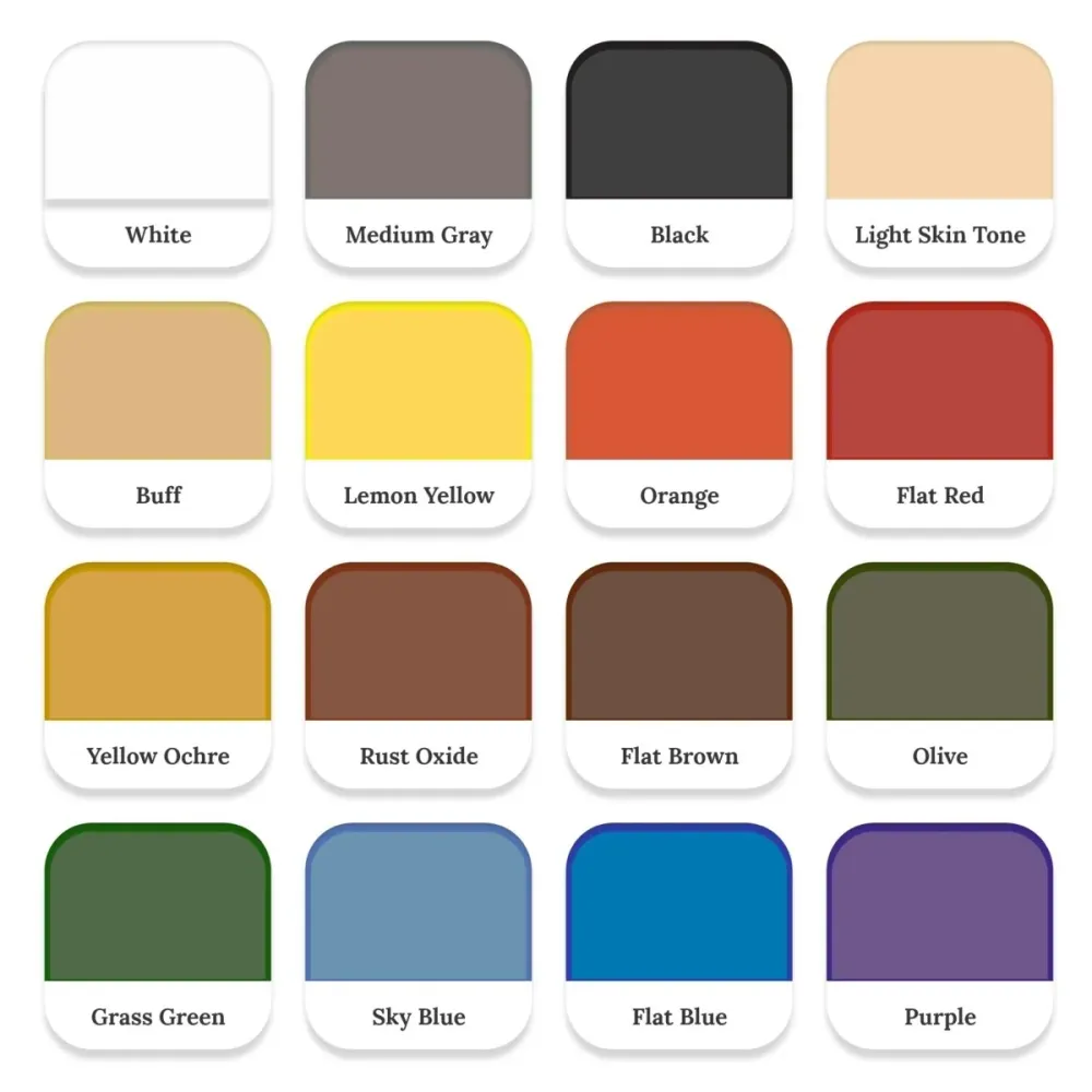 Micro-Mark Medium Grauw Acrylic Paint, 20ml
