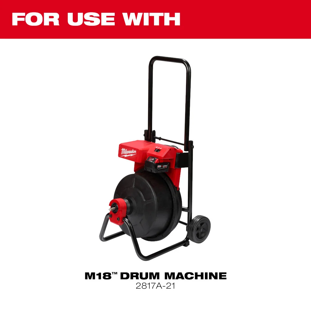 MILWAUKEE 3/8" x 75' Inner Core Drum Cable