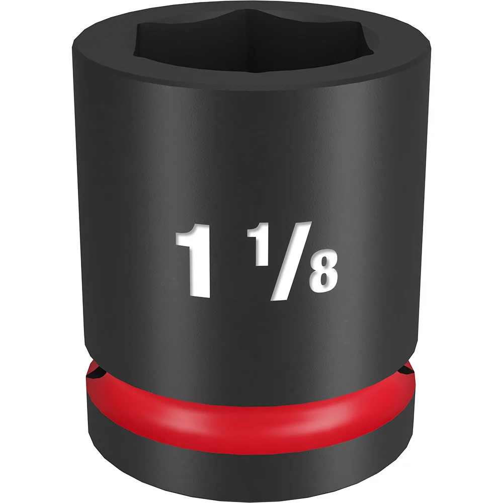 MILWAUKEE SHOCKWAVE Impact Duty 3/4" Drive 1-1/8" Normaal 6 Point Socket