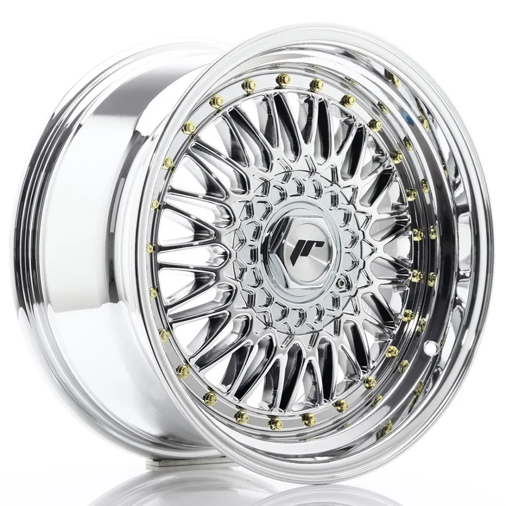 Japan Racing JR-9 17x8.5" 4x100/108 ET20, Metaalglans