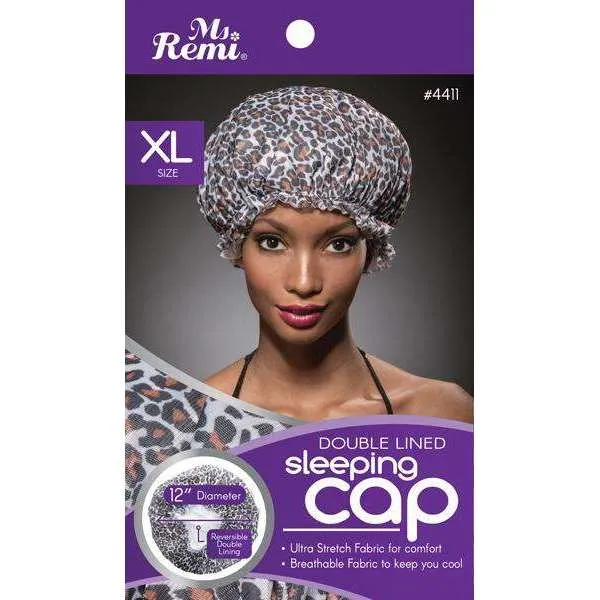 Ms. Remi Sleeping Cap Xl Leopard Pattern
