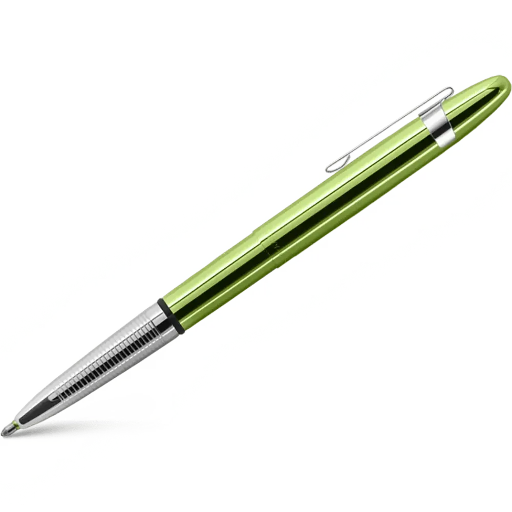Fisher Space Pen Aurora Borealis Mosgroen Bullet Clip Ballpoint Pen