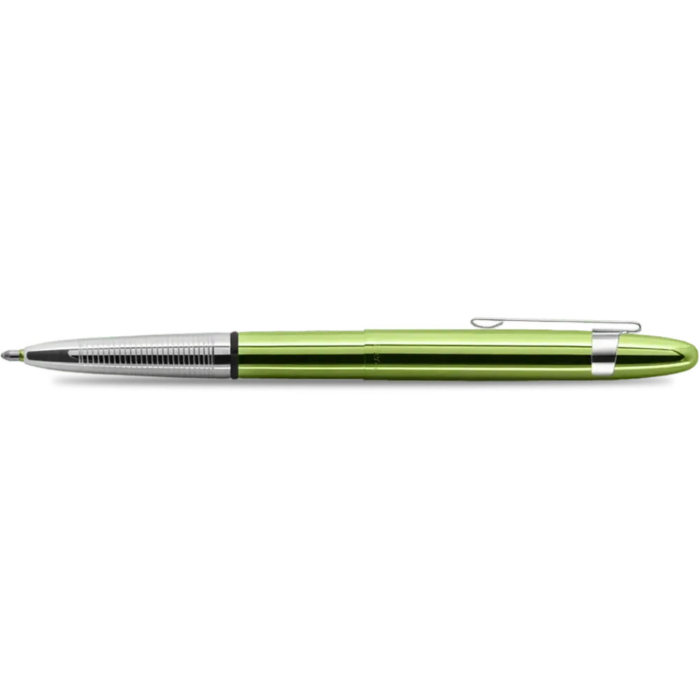 Fisher Space Pen Aurora Borealis Mosgroen Bullet Clip Ballpoint Pen