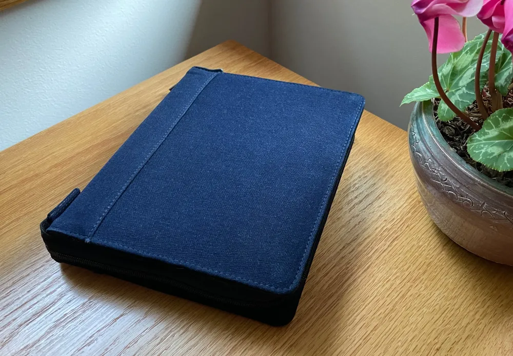 Girologio Katoenen Denim Pen Case - 24 Zip