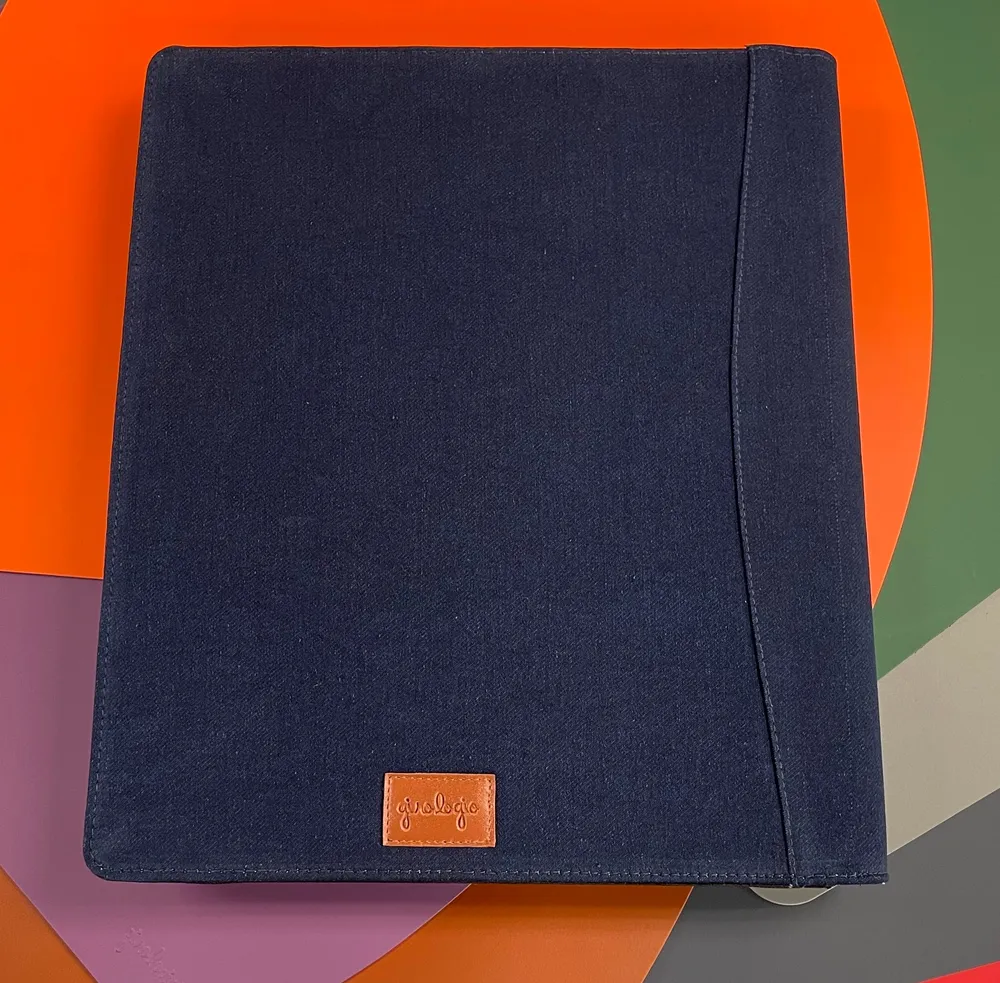 Girologio Katoenmix Denim Pen Case - 48 Zip