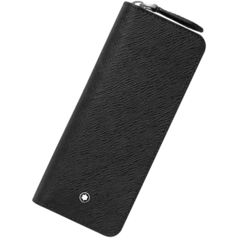 Montblanc Sartorial 2 Pen Pouch - Ravenzwart (Zip Closure)