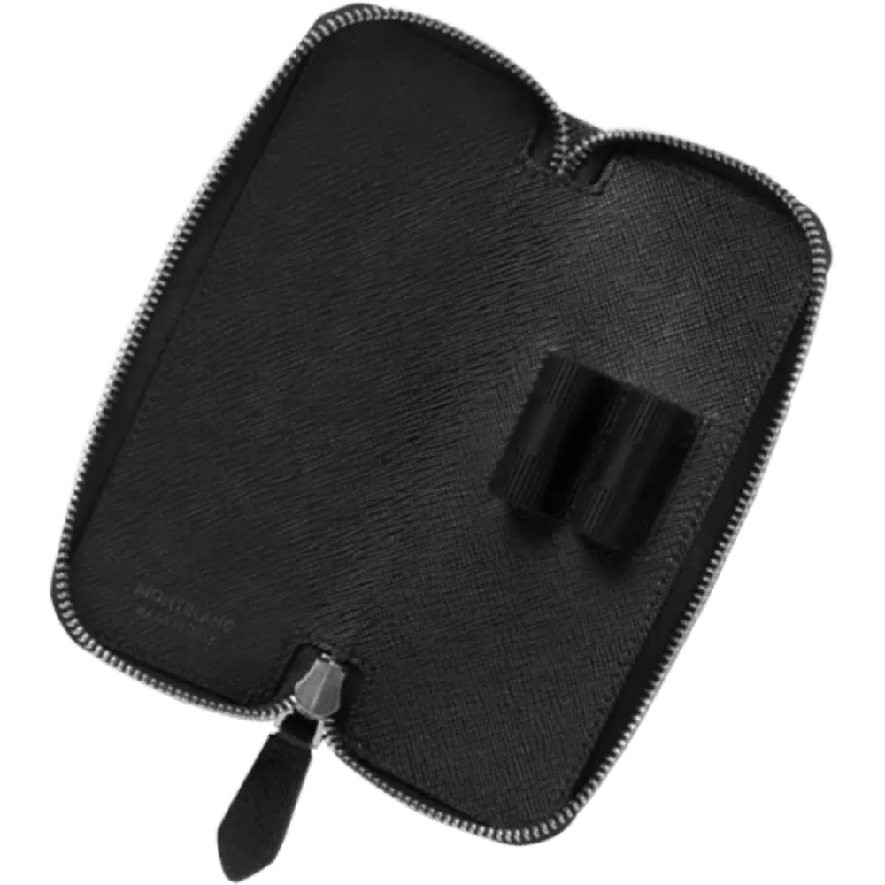 Montblanc Sartorial 2 Pen Pouch - Ravenzwart (Zip Closure)