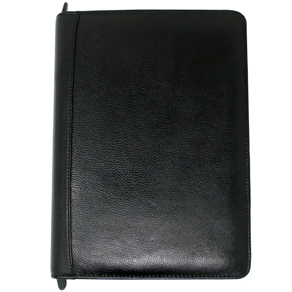 Yak Leather Premium Leather 24 Pen Case - Black