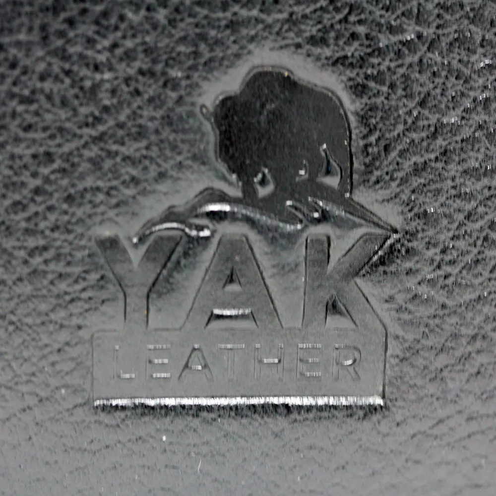 Yak Leather Premium Leather 24 Pen Case - Black