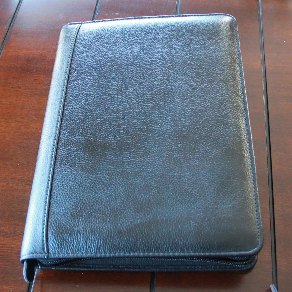 Yak Leather Premium Leather 24 Pen Case - Black