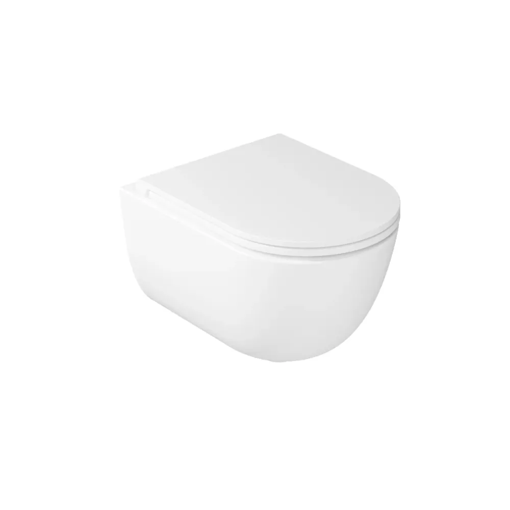 Suspended Basin 52x36 cm Dream series Ceramica Galassia bijkomend slim traditional seat