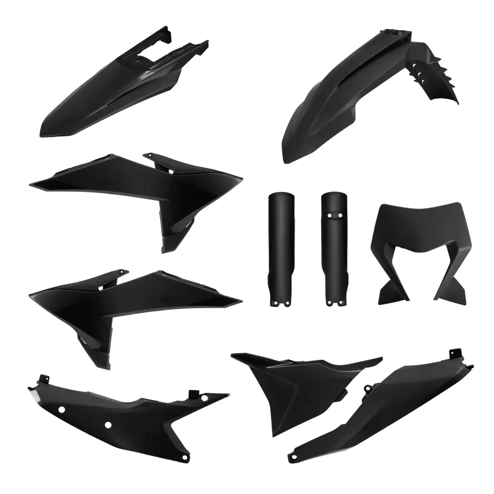 Kit De Carrocerí Negro Para KTM EXC/EXCF 26
