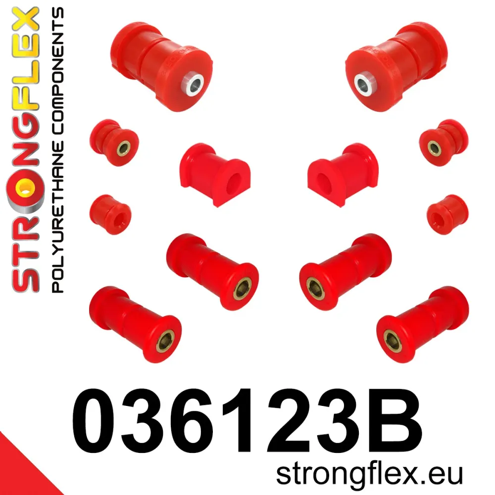 Rear suspension bush kit - BMW > Seria 3 > II E30