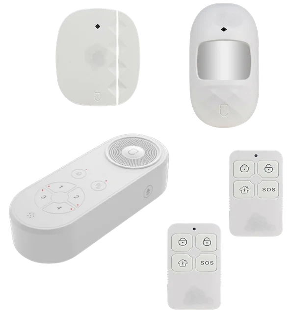Wireless alarm kit voice warner