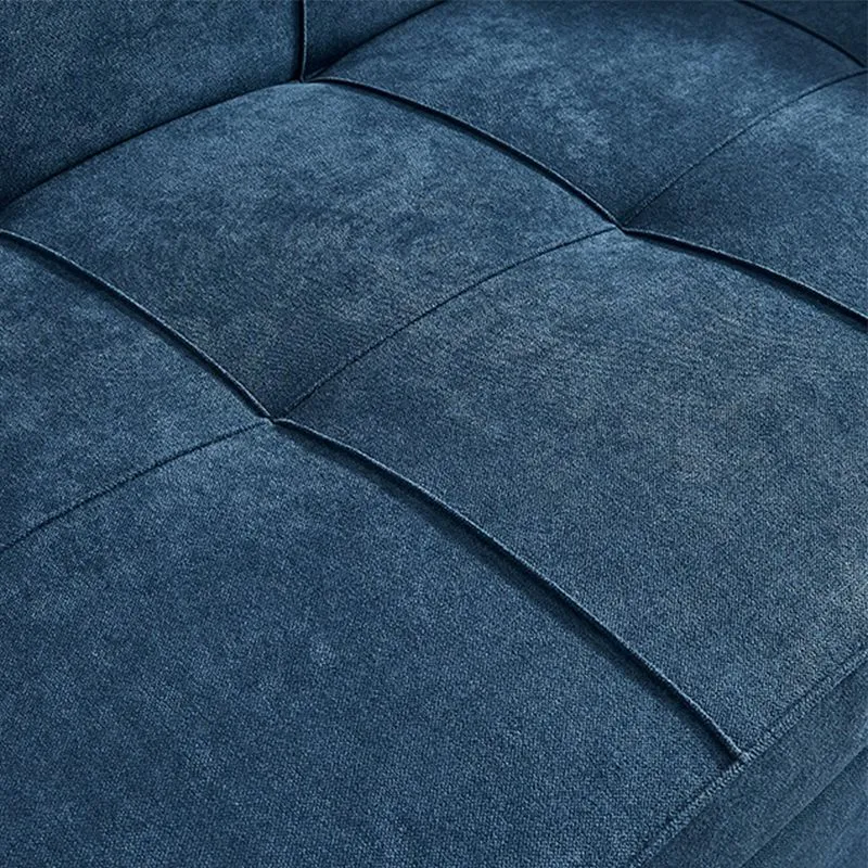 Zeeblauw 35.43" Wide Sofa Bed Linen Sleeper Sofa Biscuit Back 59l