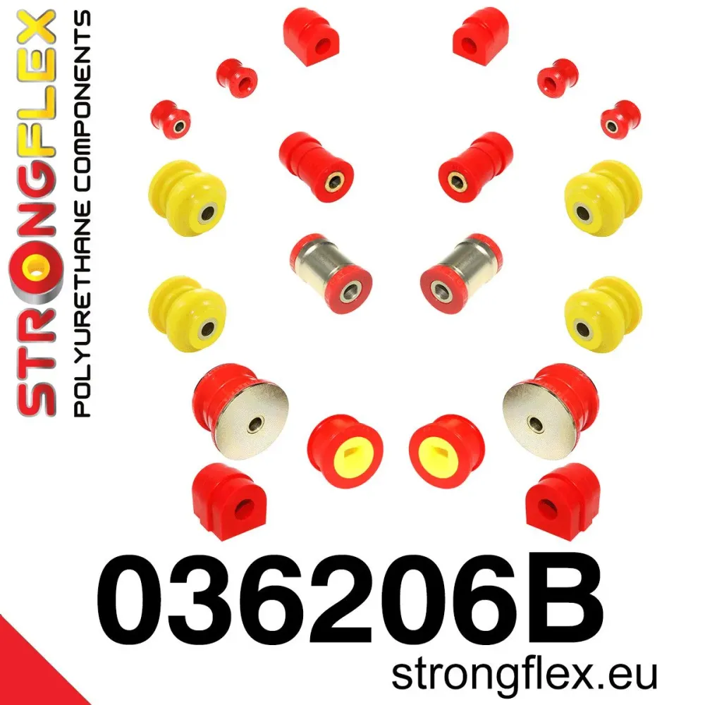 Suspension bush kit - BMW > Serie 3 > IV E46 > E46 rwd|BMW > Serie 3 > IV E46 > E46 xi / xd|BMW > Serie 3 > IV E46 > E46 C...