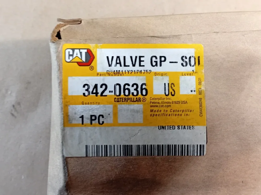155.7mm Rotatory Actuator Solenoid Valve 342-0636