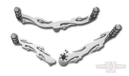 FLAME & SKULL 08-UP H/T SET Harley-Davidson