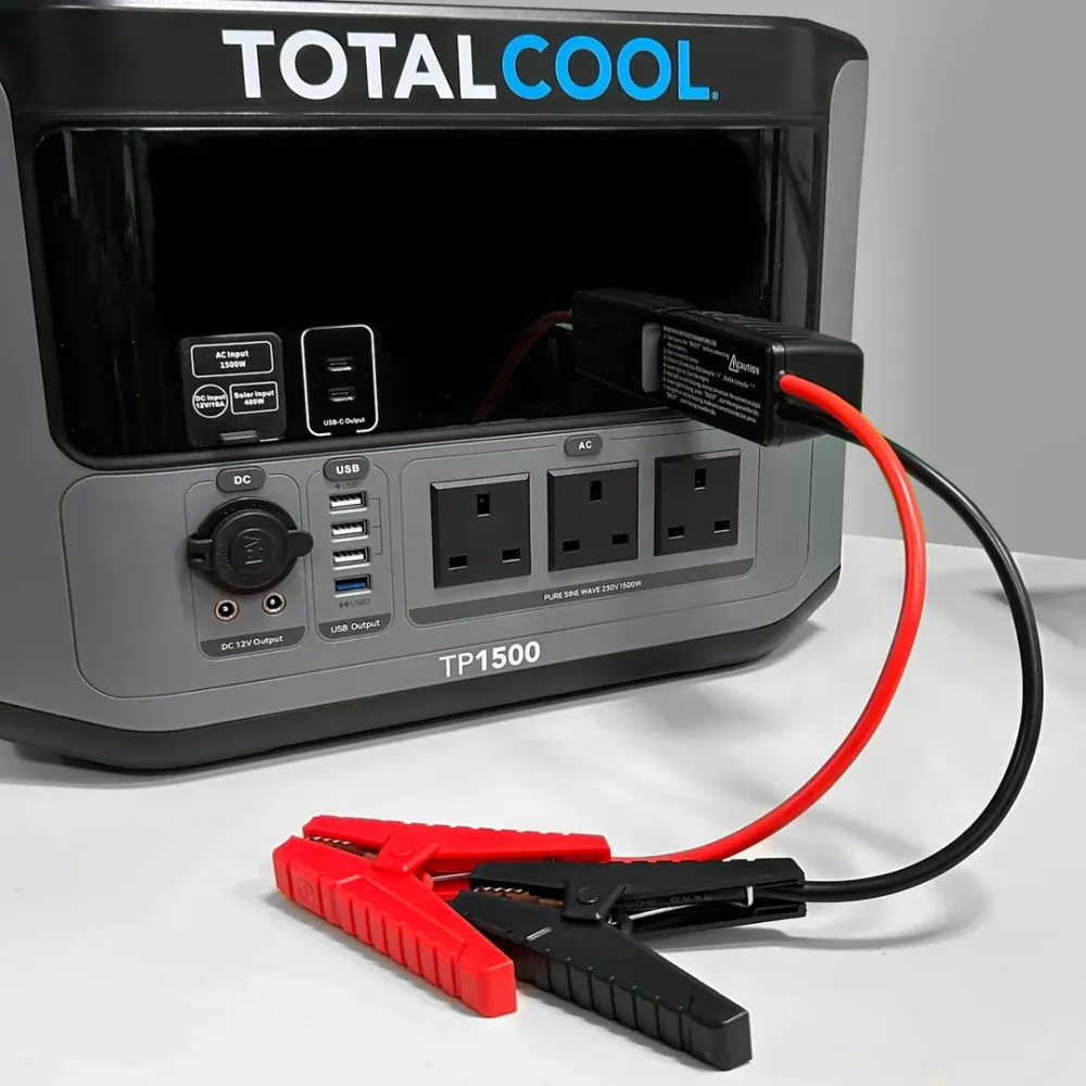 Startkabel Totalpower 1500 Opbergtas