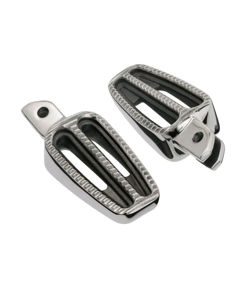 Foot Pegs Pilot Triumph - Platinagrijs