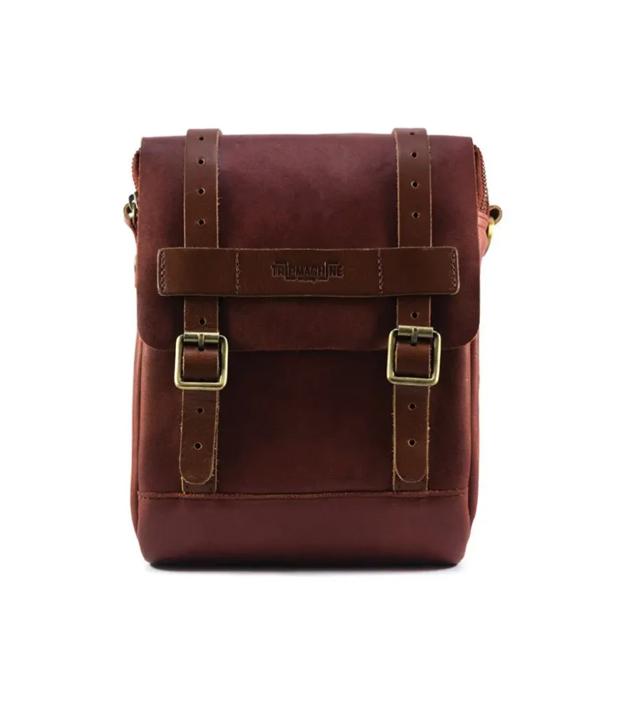 Tank Bag Magnetic Trip Machine - Kersenhout Red