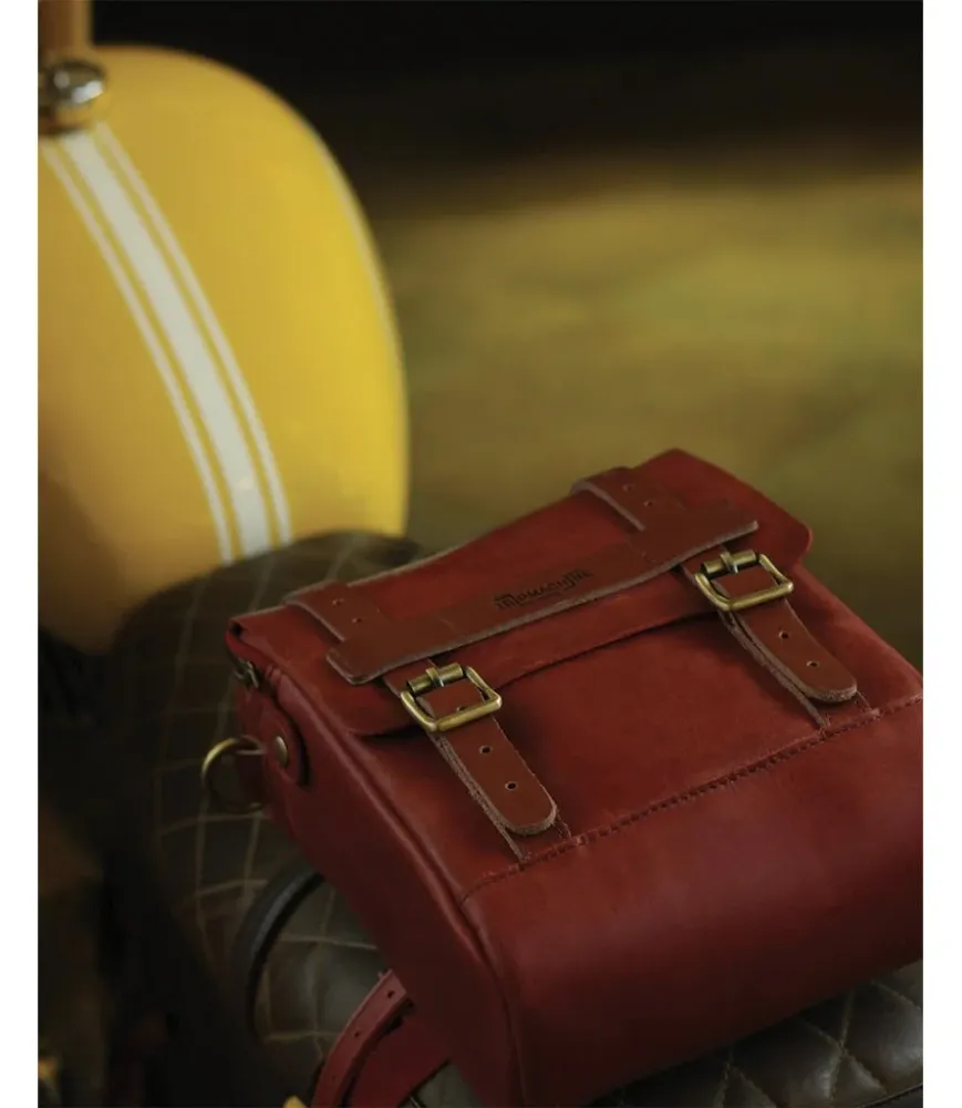 Tank Bag Magnetic Trip Machine - Kersenhout Red