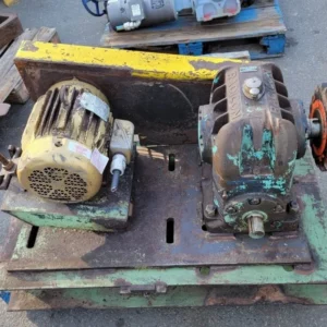 240/480 Volts, 1750 Rpm,184T Gearbox Motor