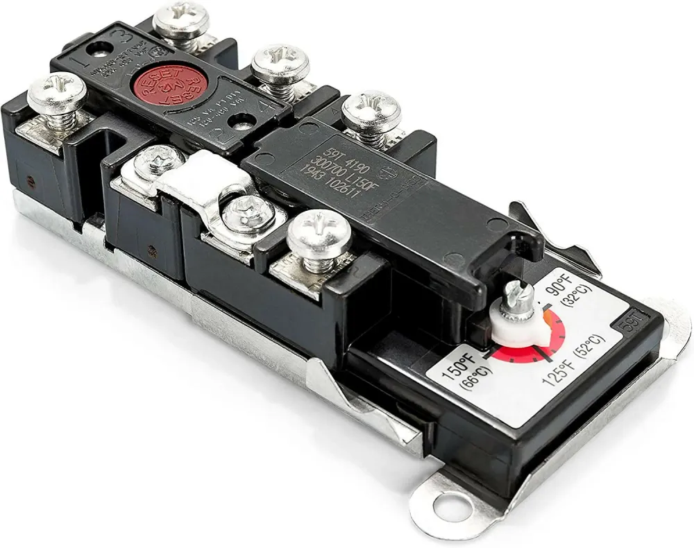 High-Limit Upper Water Heater Thermostat Tod Style met plug-and-play aansluiting