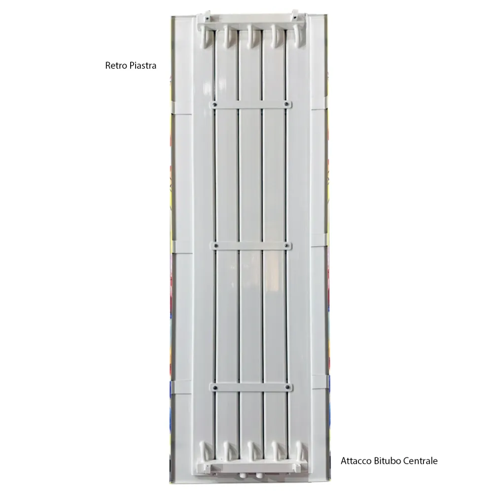 Hydraulic towel warmer 200x36 cm center distance 50 mm Model 'Adele' Termocrea