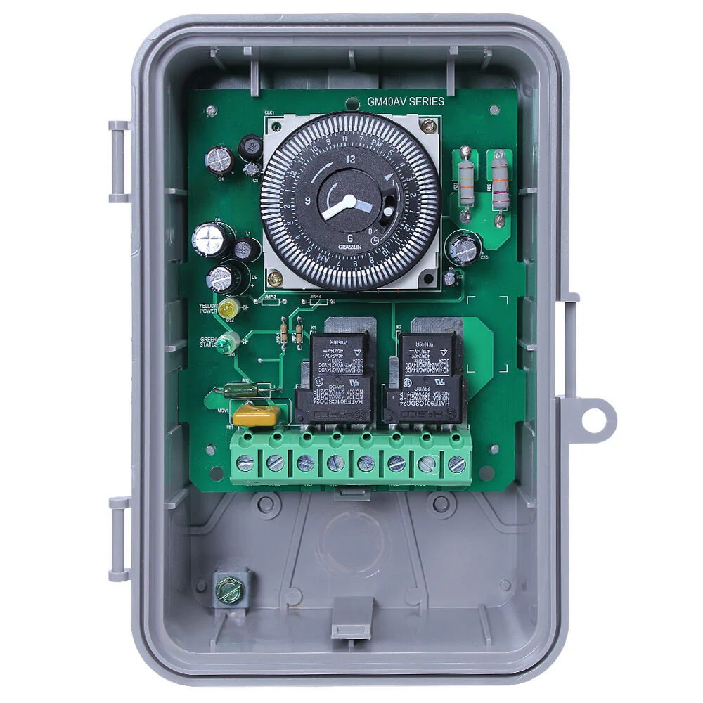 Intermatic - GM40AV-Q - 40 , Autovoltage General Purpose Time Control aluminium behuizing