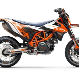 KTM 690 SMC-R GRAPHICS - "Tempest" sneeuwwit