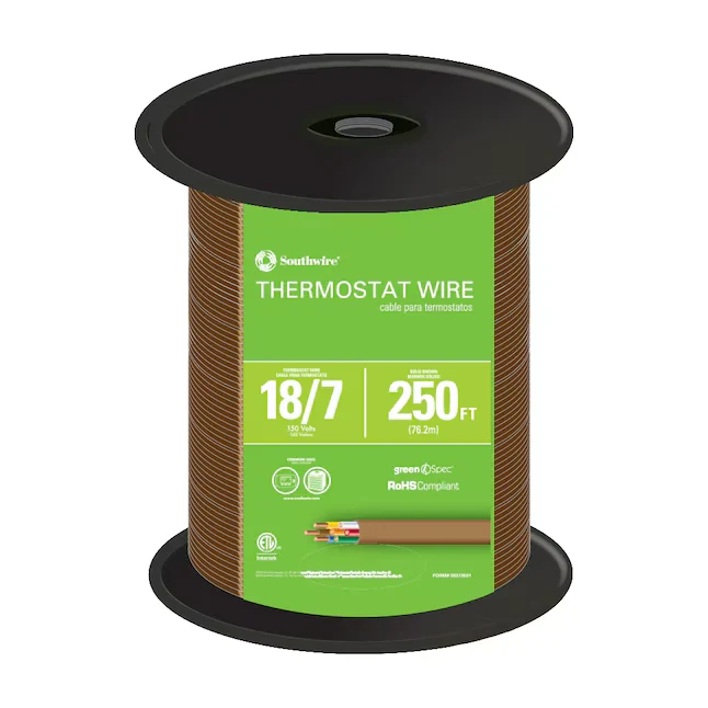 Southwire 250-ft 18/7 Massief Thermostat Wire (--roll)