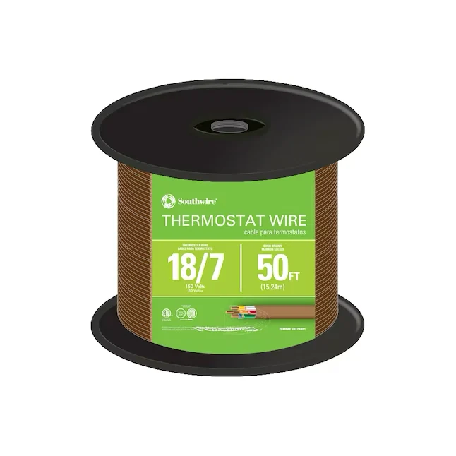 Southwire 50-ft 18/7 Effen Thermostat Wire (--roll)