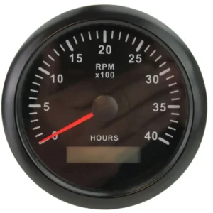 Perkins Numeriek Tachometer & Hour Meter Gauge - equivalent to 873686