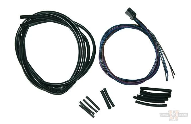 36" Front Turn Signal Relocation Harness (Solder On And OEM Plug Installed) Harley-Davidson