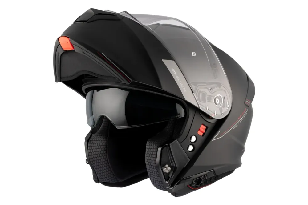 MT GENESIS SV EFFEN A1 TURISMO CASCO NEGRO MATE Mate