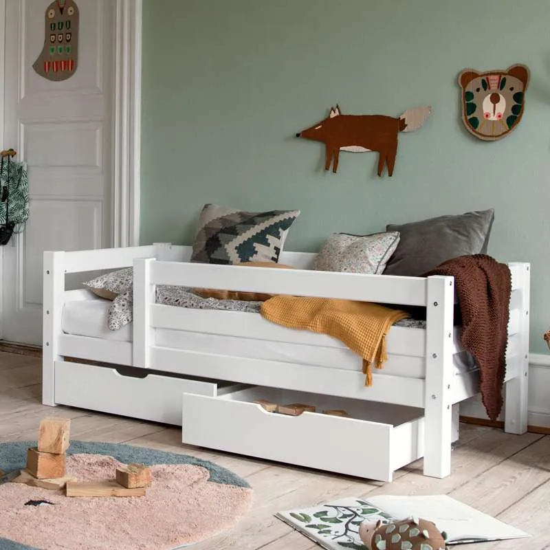 Hoppekids ECO Kostbaar - Bedhekje 3/4 (Verschillende Maten) - Wit