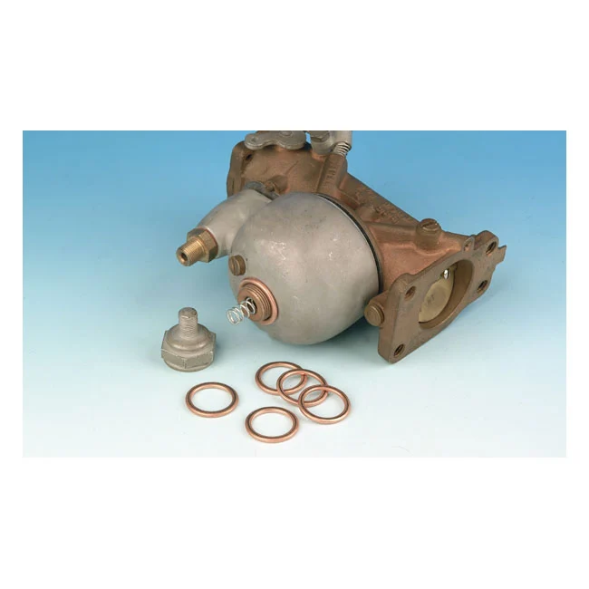 James Rood koper Washer, Floatbowl Lock Nut Harley-Davidson