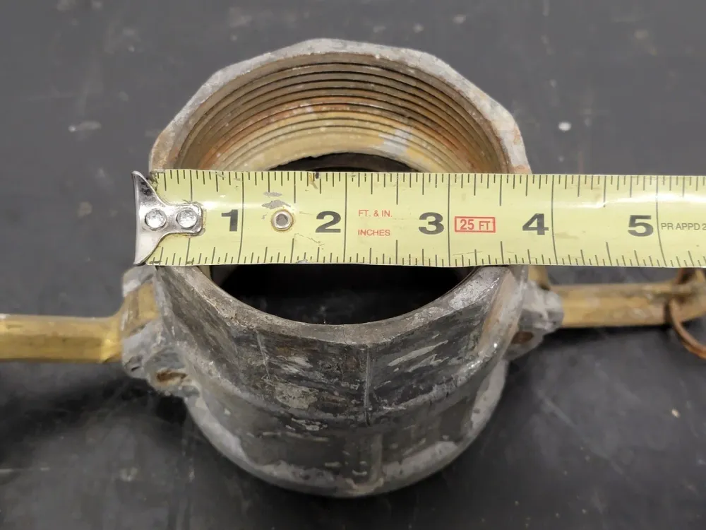 3-1/2", Coupling, FPT compatibel met Ford Focus MK3