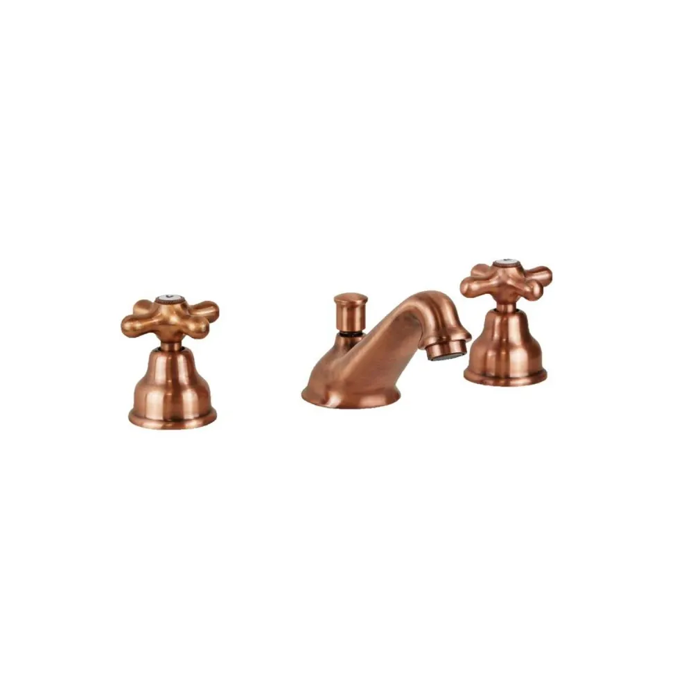 3-hole basin faucet automatisch drain Paffoni Viola series - Ramato