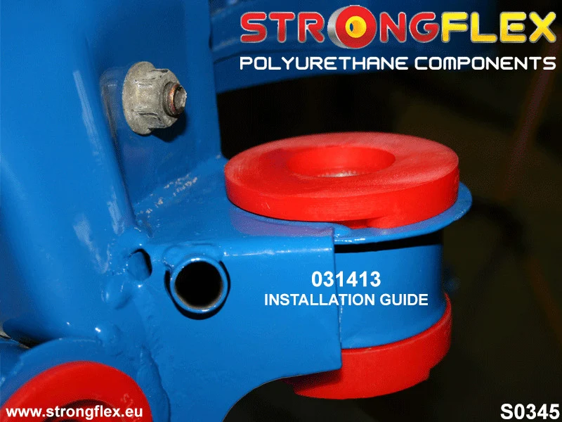 Full suspension polyurethane bush kit - BMW > X3 > I E83 - Set voor vooras